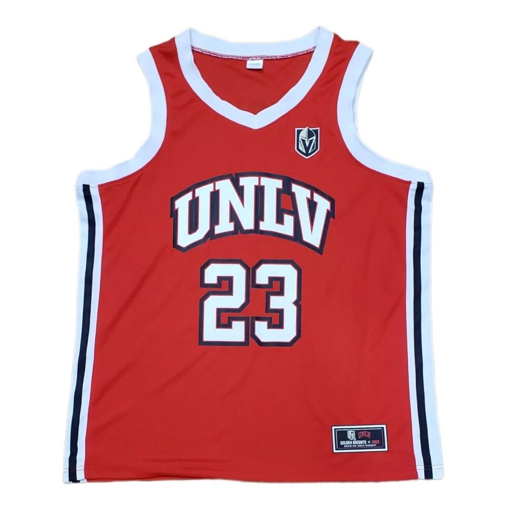 Vegas Golden Knights x UNLV Basketball Jersey Sz L Large NCAA NHL Hockey VGK Las